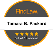 FindLaw | Tamara B. Packard | Five Out of 10 Reviews