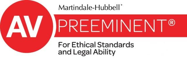 Martindale-Hubbell PREEMINENT For Ethical Standards and Legal Ability